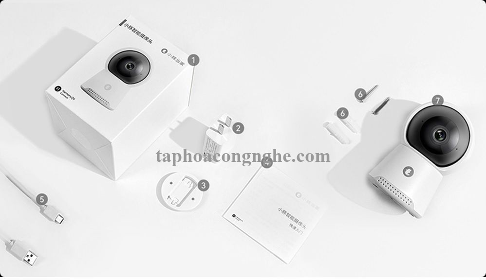 Reoqoo x10b 2K UHD Ai 360 P / T Camera trong nhà nhìn màu ban đêm phát hiện em bé khóc khói cháy trò chuyện thoại H265 Onvif 8s CLOUD lưu trữ video 28815 xt-x10b 10028815